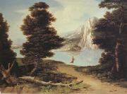 Washington Allston Landscape with a Lake (nn03) Spain oil painting artist